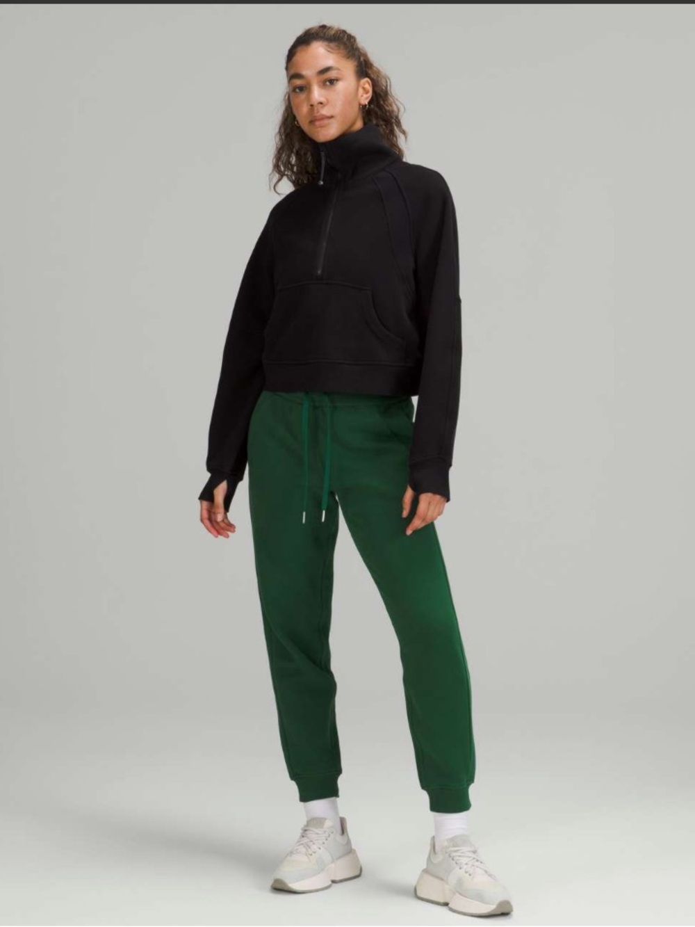 Lululemon Scuba Joggers Everglade Green Size 4